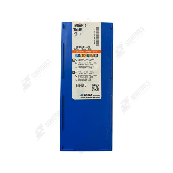 Inserto Korloy TNMA 220412 PC8110 - Imagen 3