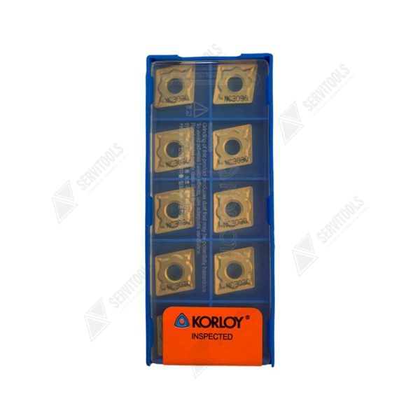 Inserto Korloy CNMG 120408 GK/GS  NC3030 - Imagen 2