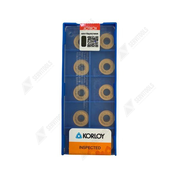 Inserto Korloy RCMX 1204M0 NC3030 - Imagen 2