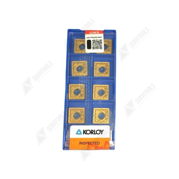 Inserto Korloy SNMG 120408 GK/VM NC3030 - Imagen 2
