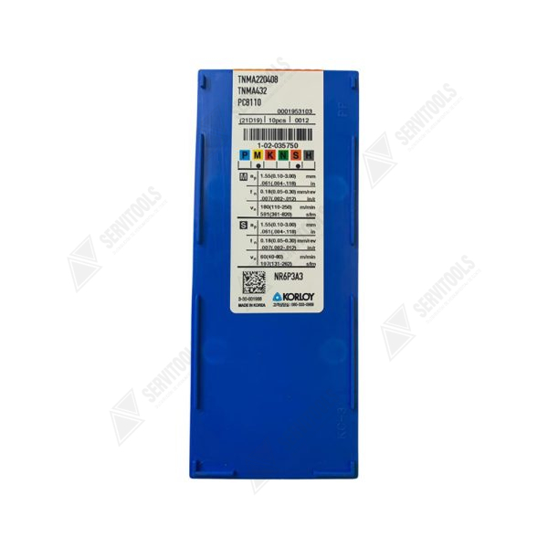 Inserto Korloy TNMA 220408 PC8110 - Imagen 3