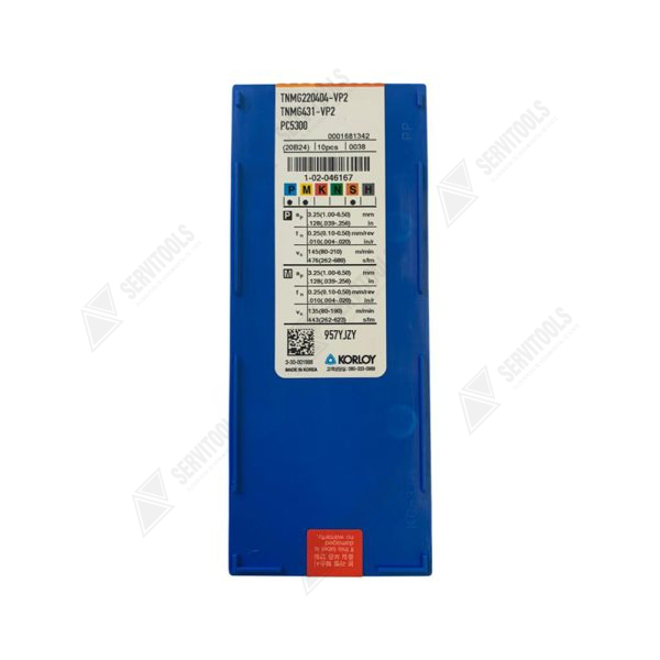 Inserto Korloy TNMG 220404 VP2 PC5300 - Imagen 3
