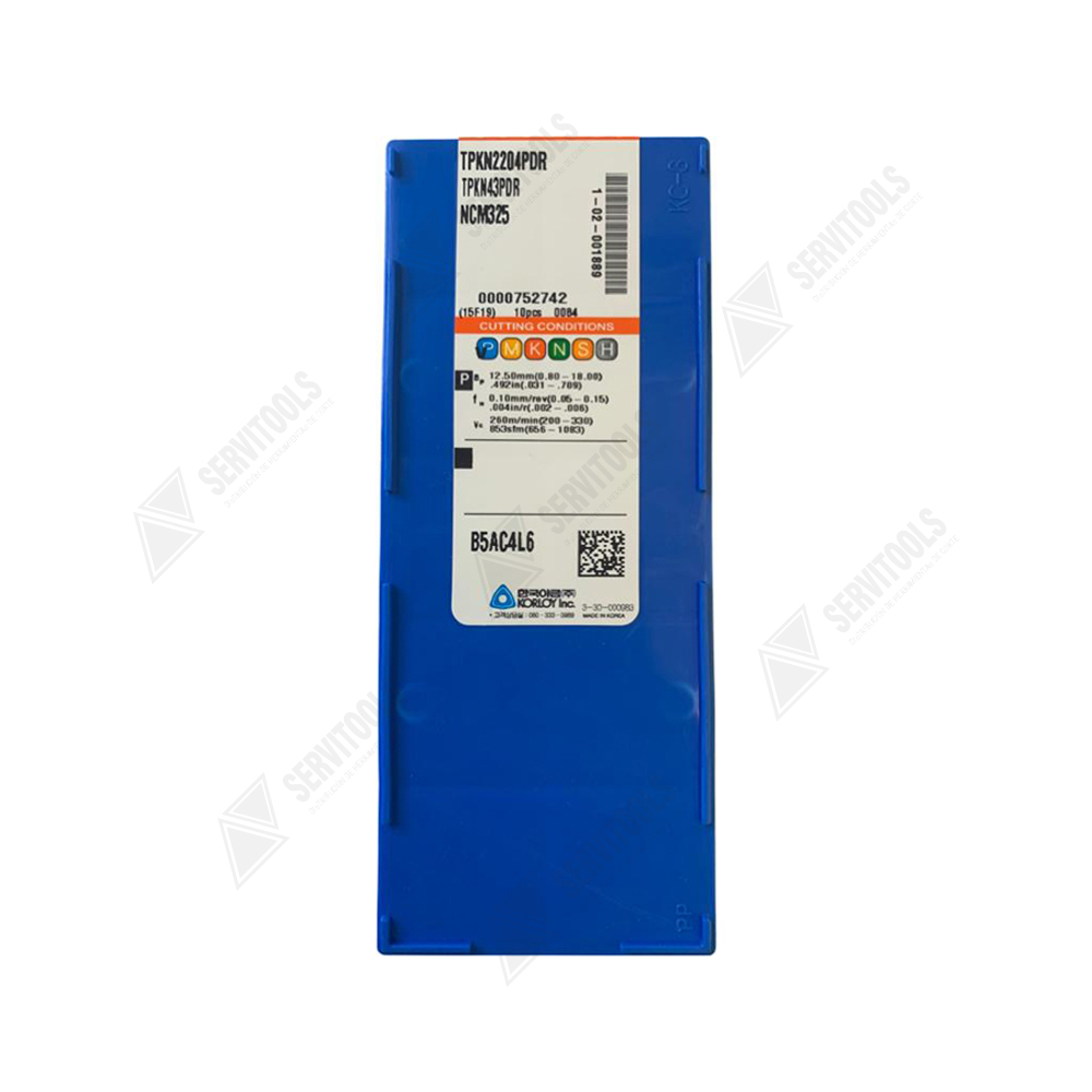 Inserto Korloy TPKN 2204PDR NCM335-NCM325 - Imagen 3