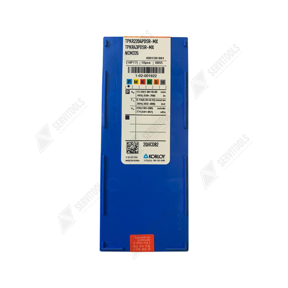 Inserto Korloy TPKR 2204PDSR MX NCM335 - Imagen 3