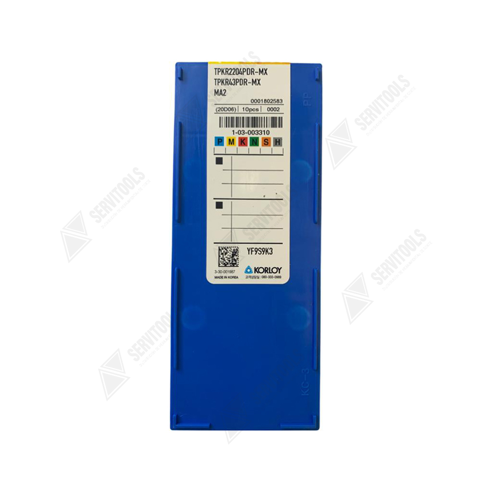 Inserto Korloy TPKR 2204PDR MX MA2 - Imagen 3