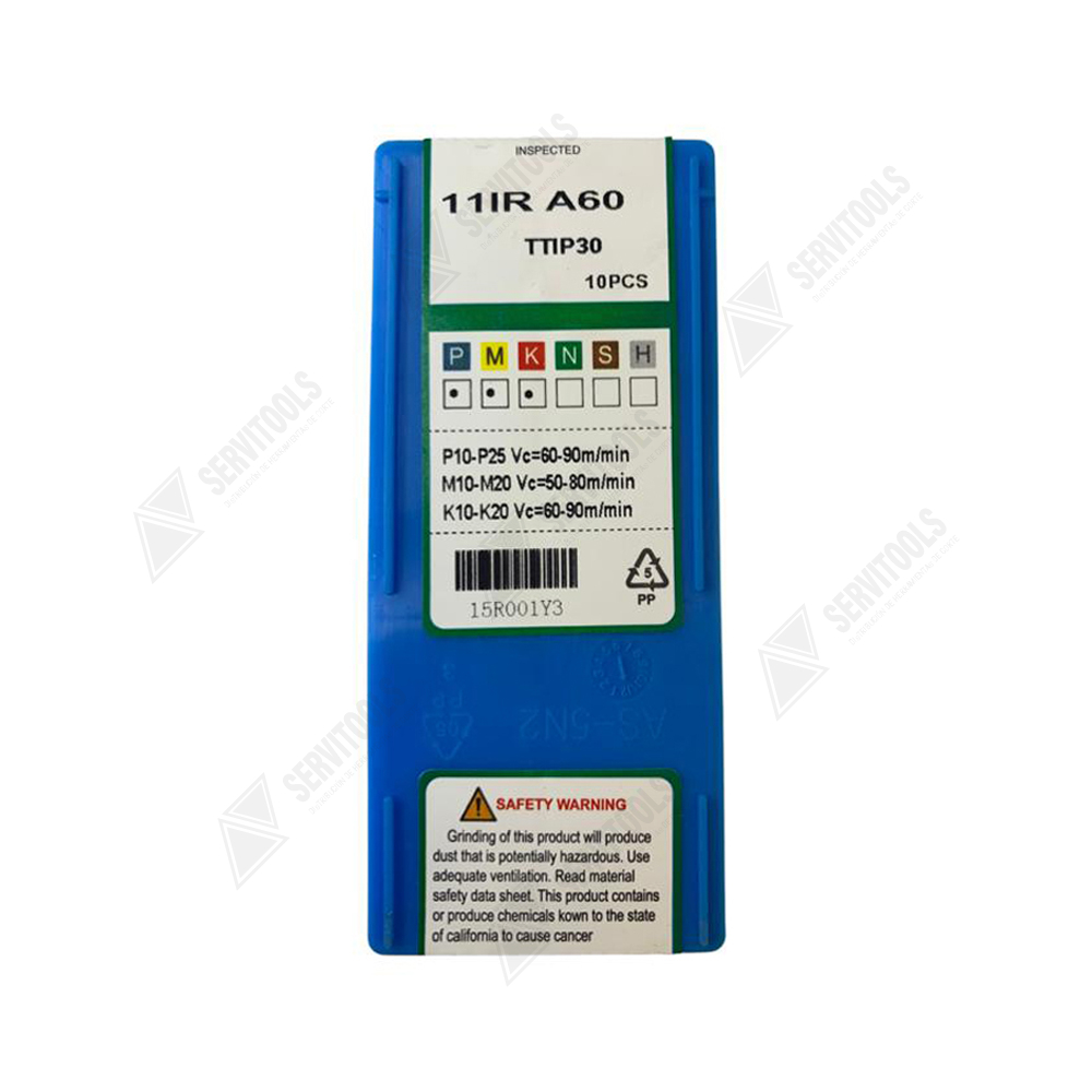 Inserto Metomet de Roscado 11IR-A60 TTIP30(0,5-1,5)(48-16) - Imagen 3