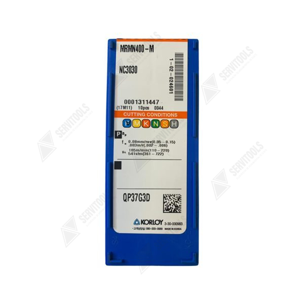 Inserto Korloy MRMN400 M NC3030 - Imagen 3
