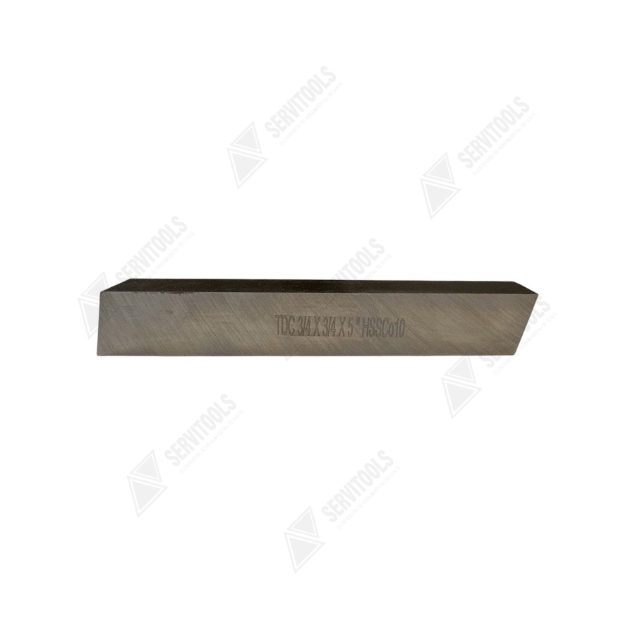 Acero cuadrado HSS 10%Co 3/4x5"